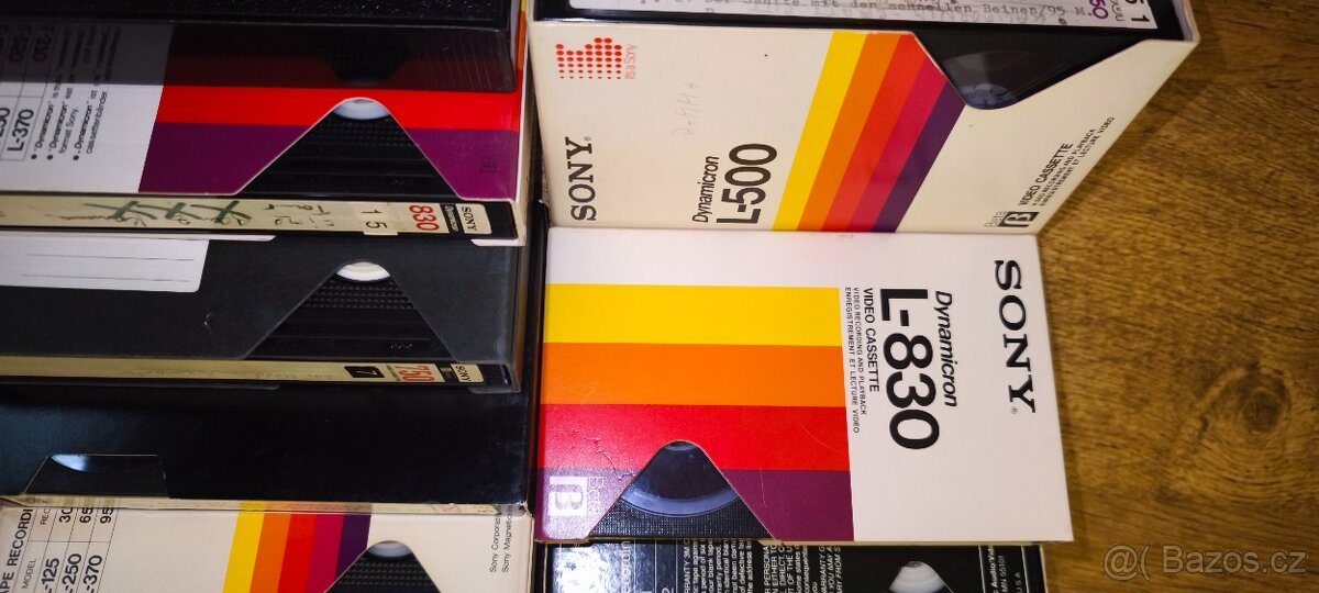 27 Ks Kazet Betamax, většinou zn.Sony,čti popis - 5