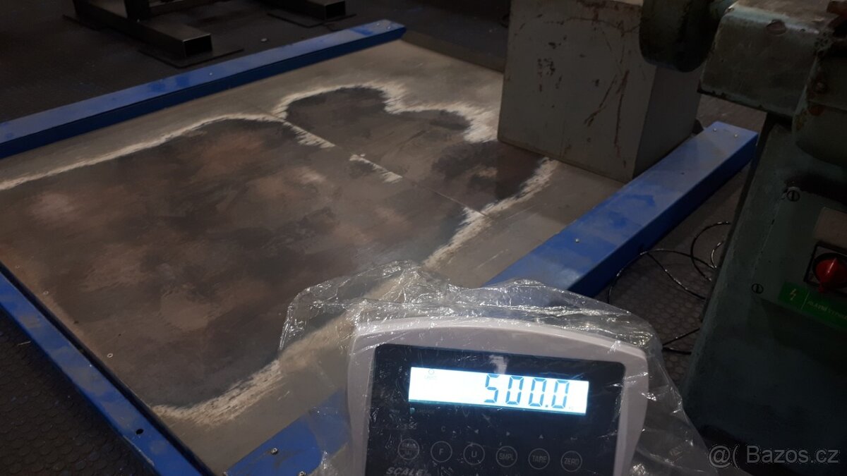 Plošinová váha s nájezdem - 5