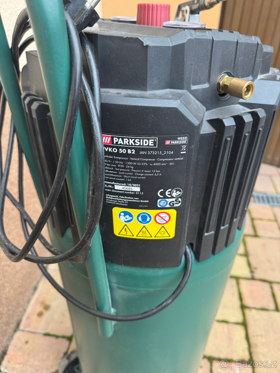 Kompresor Parkside 50l - 5