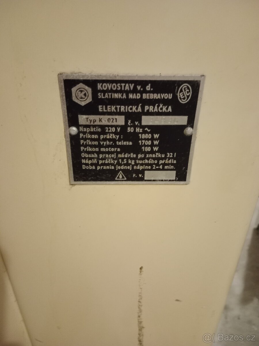 Pračka Slatinka - 5