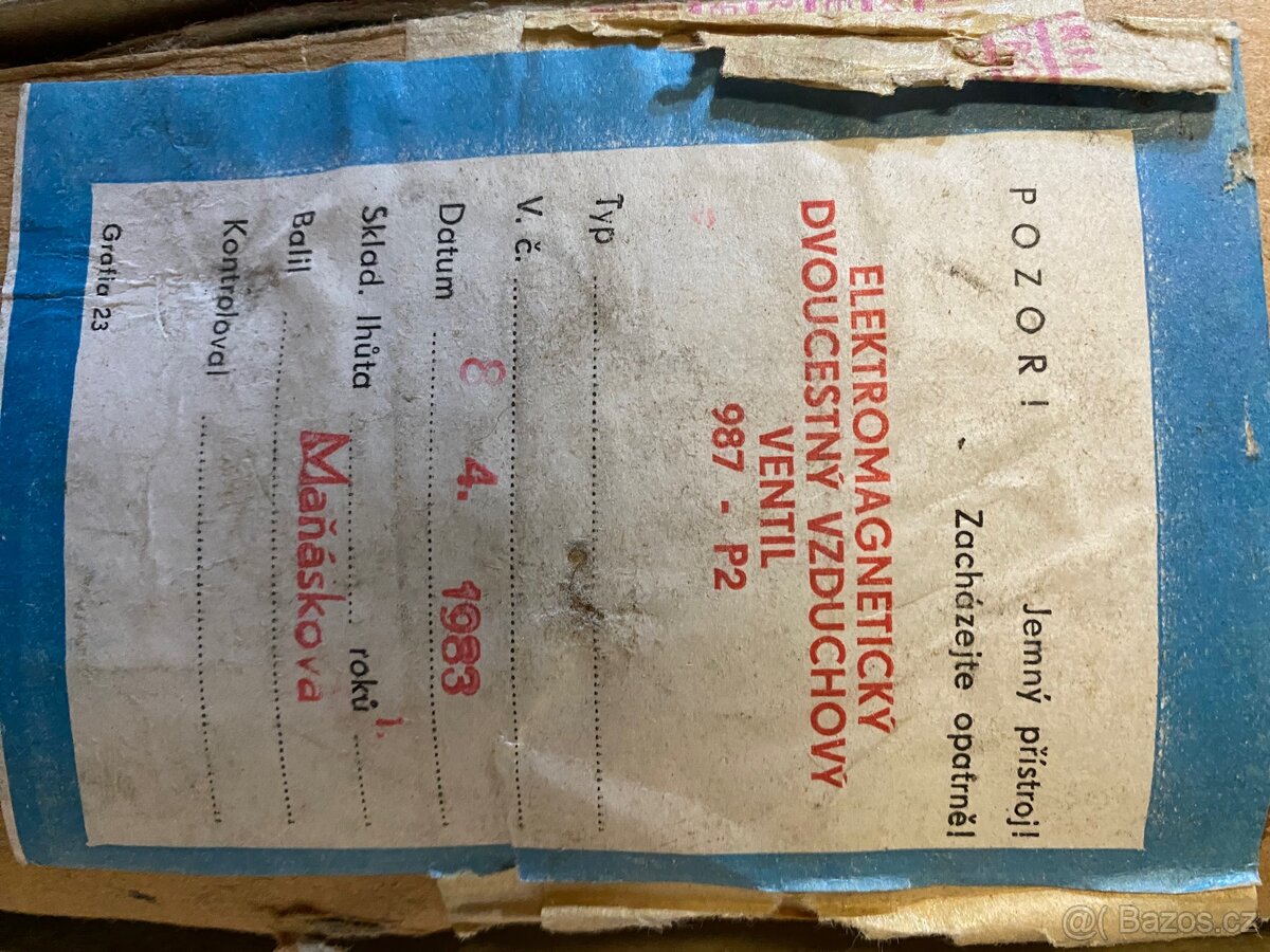 elektropneumaticky ventil Tatra 148,813 zatka olej vany - 5