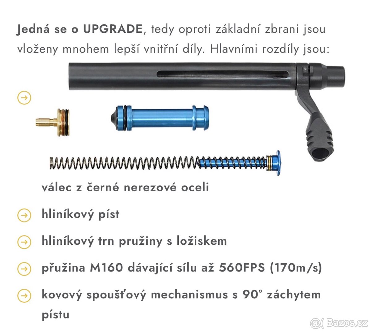 Airsoftka - CM.708-U black - 5