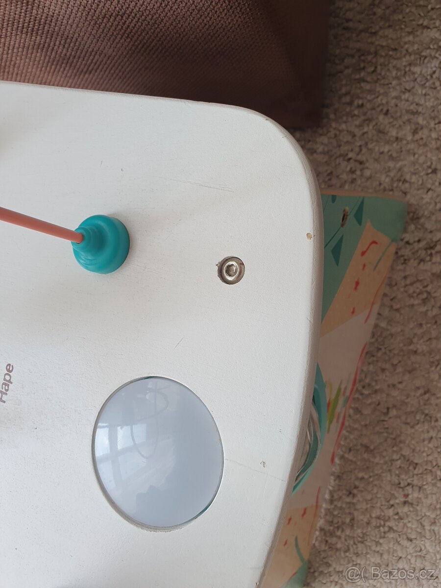 Hape dřevěná aktivity kostka - 5