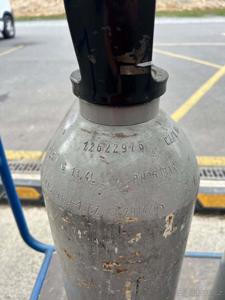 Tlaková lahev CO2 10kg/13,4l nová revize - 5