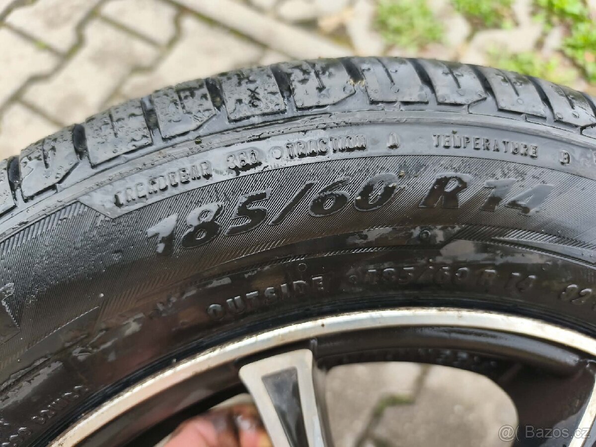 Alu kola 5x100 R14 Škoda Fabia - 5
