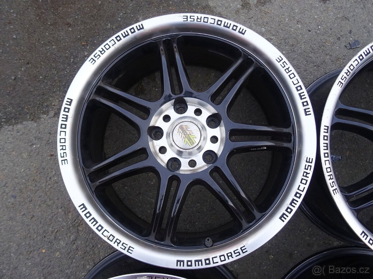 Alu disky origo Momo Corse, 17", 5x120, ET 35, šířka 7,5J - 5
