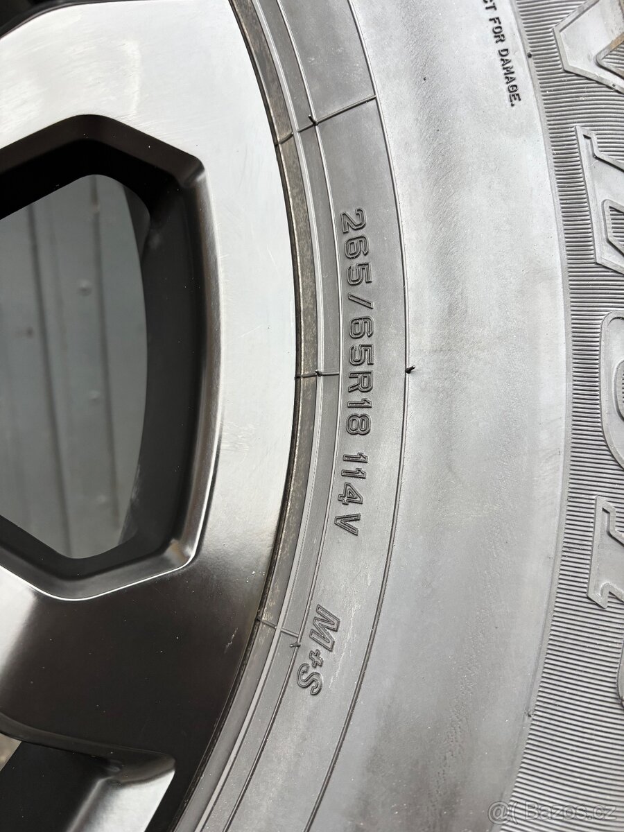 Alu kola Land Cruiser 150 včetně pneu