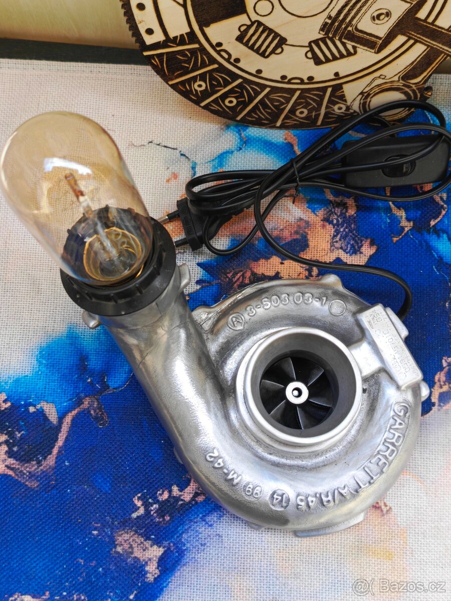 Nástěnná lampa Turbo kompresor - Autonábytek Kovář - 5