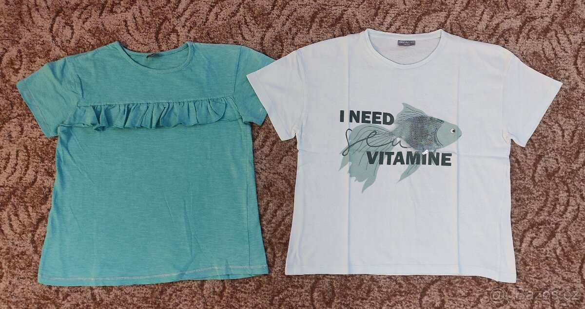 Dívčí trička vel. 158 - 5