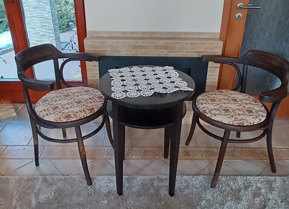 Křesla HALABALA C + stolek pavouk - 5