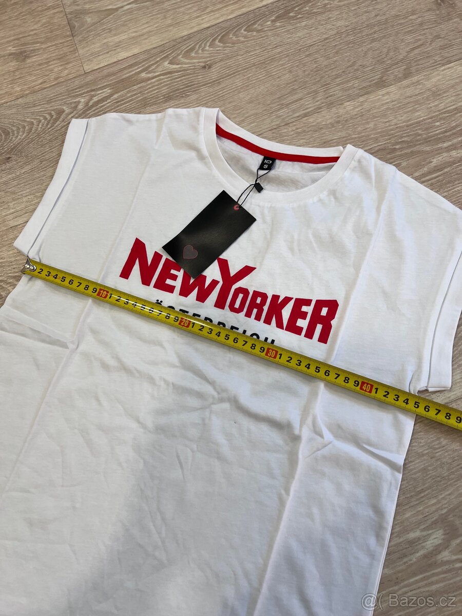 nová bílá trička New Yorker - 5