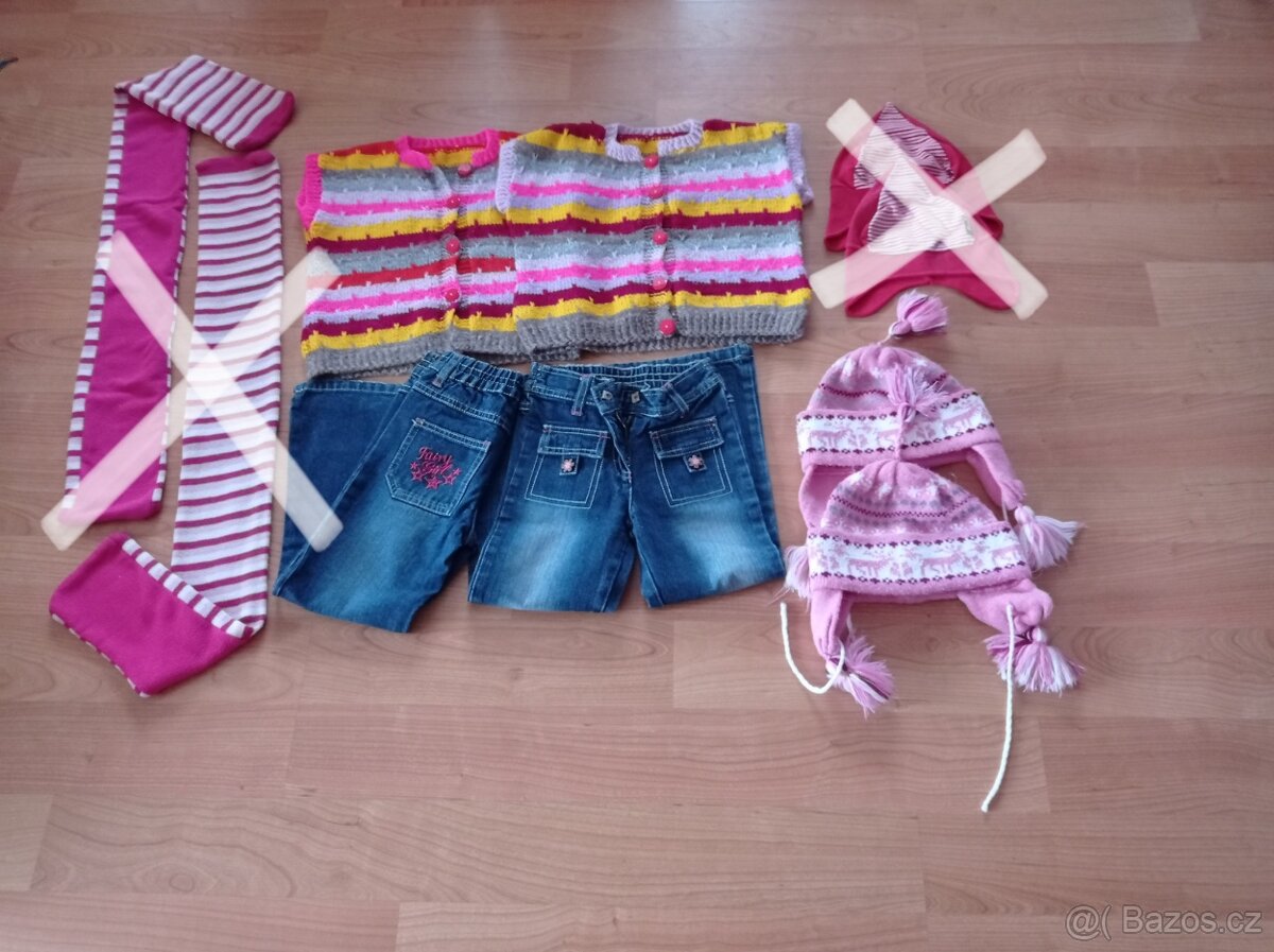 Balíček oblečení holka vel. 110-122 - 5
