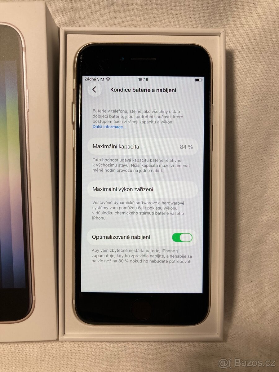 ✅iPhone SE 2022, 64GB, bílý✅ - 5