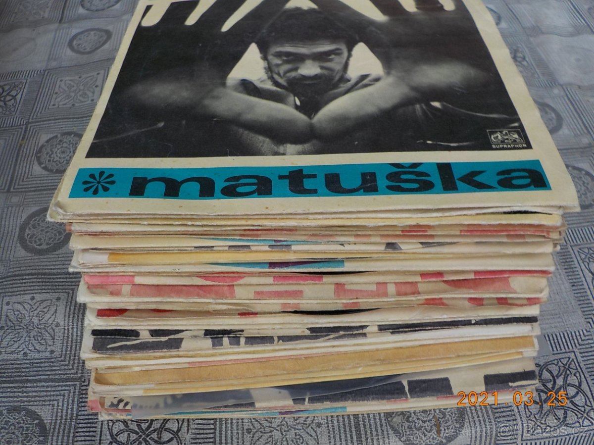 Gramofonové vinilové SP,LP a šelakkové desky,DVD, - 5