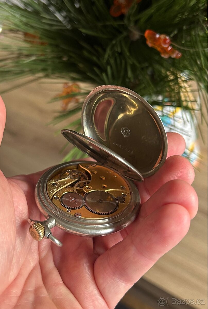 Starožitné kapesní hodinky OMEGA - 5