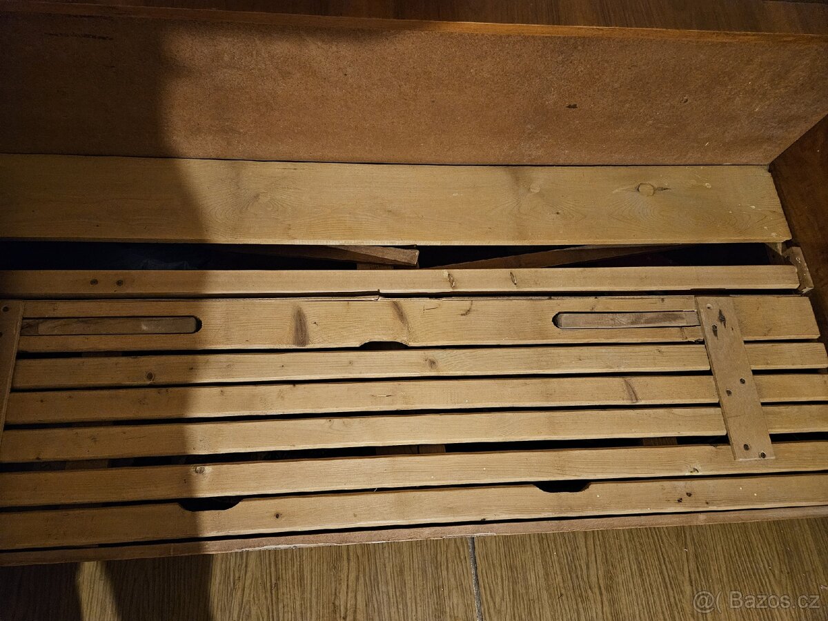 Rozkládací gauč, bez matrací - 5