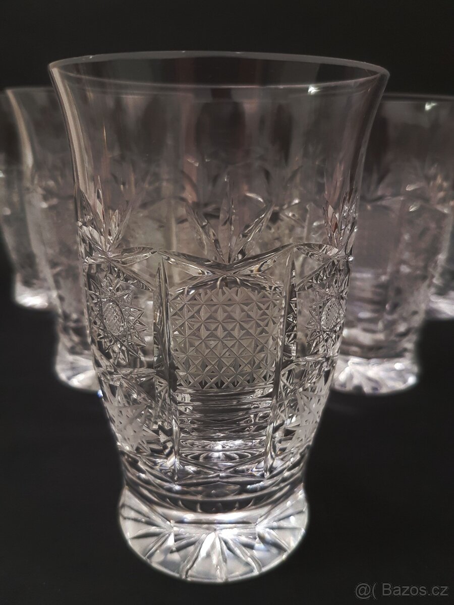 Sklenice broušené - 5