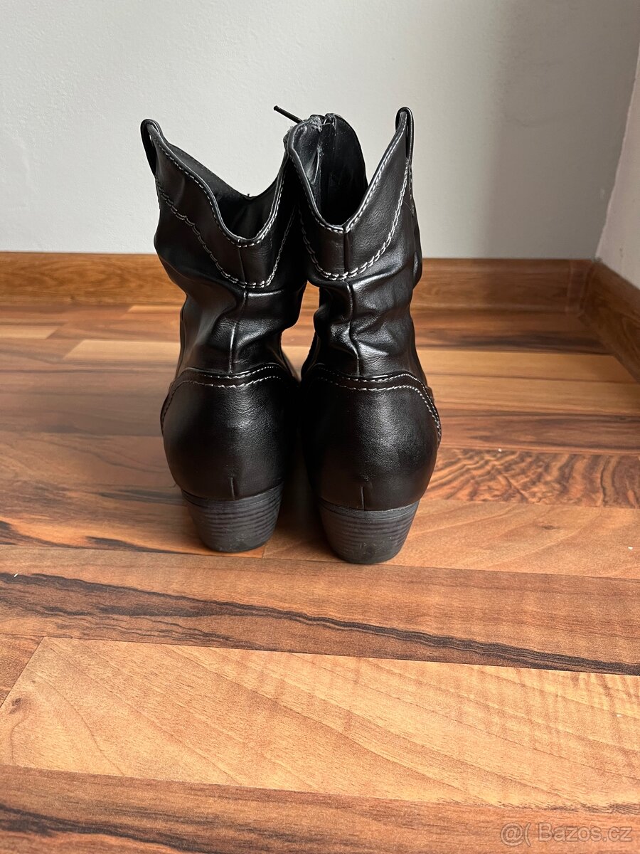 Klasické dámské kotníkové boty - 5