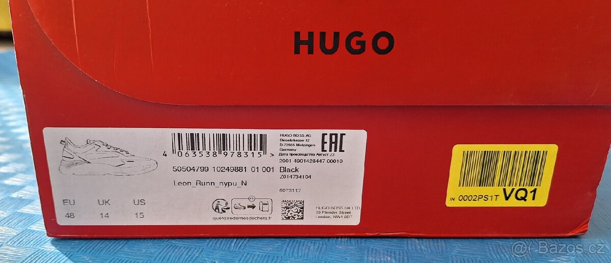 Hugo Boss pánské boty vel. 47 - 5