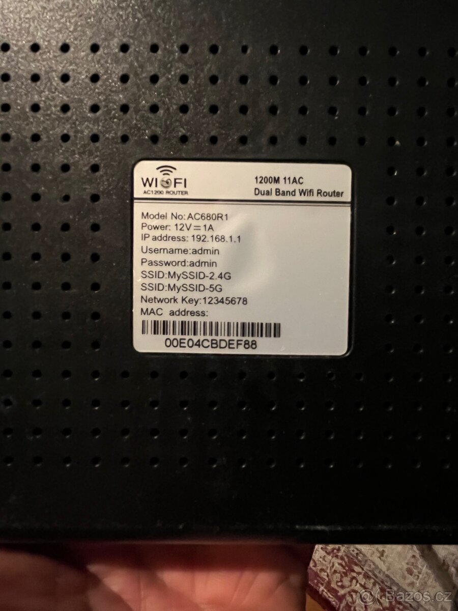 Prodám Dual Band Wifi Router AC 1200 - 5