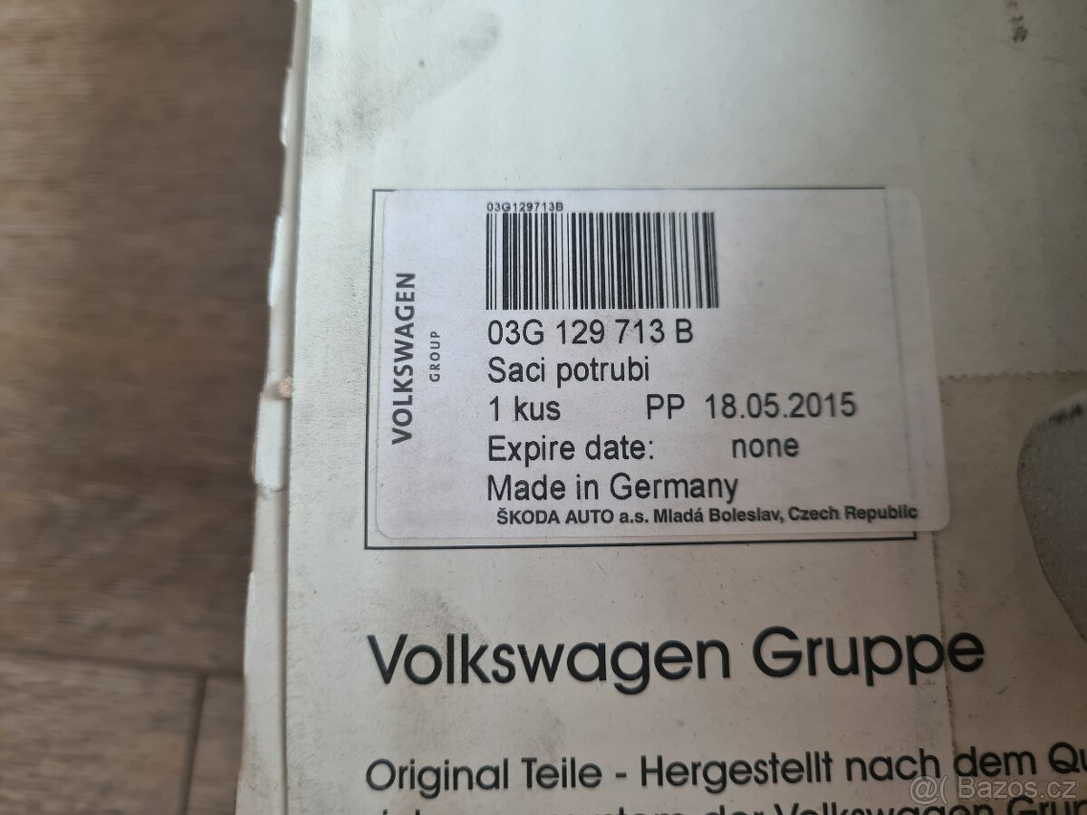 NOVÉ Sací potrubí Octavia 2 - 1.9TDI - ORIGINÁL - 5