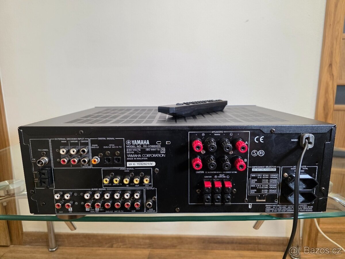 Yamaha RX-V396RDS + dálkový ovladač - 5