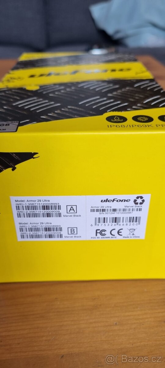 Prodám UleFone Armor 29 Ultra Marvel Black - 5