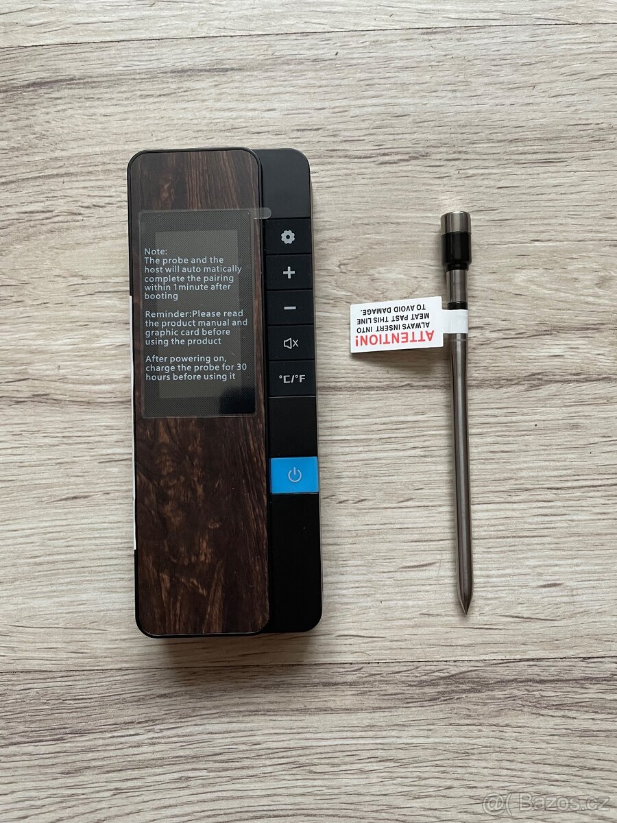 Bezdrátový teploměr do udírny, grilu, atd... - 5