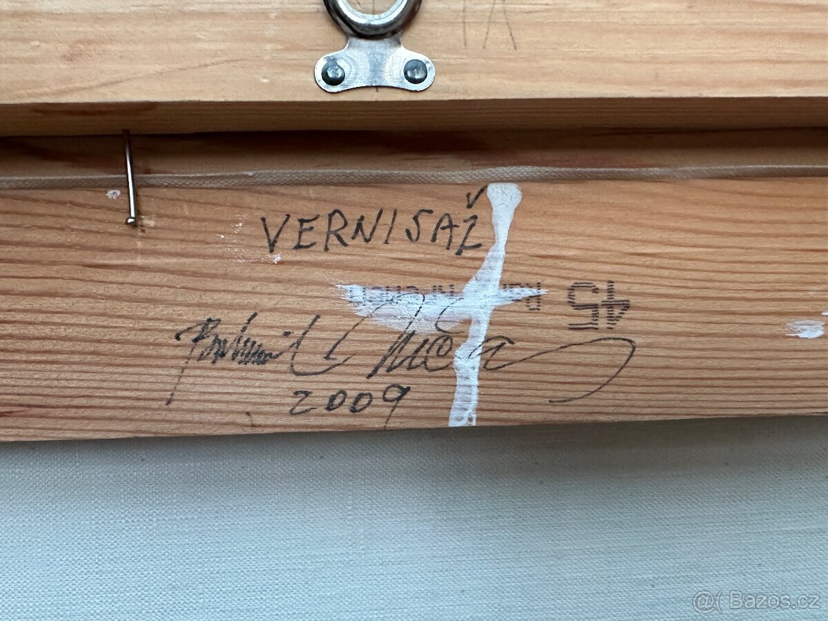 Obraz VERNISÁŽ - sig. BOHUMIL NEČAS - 5