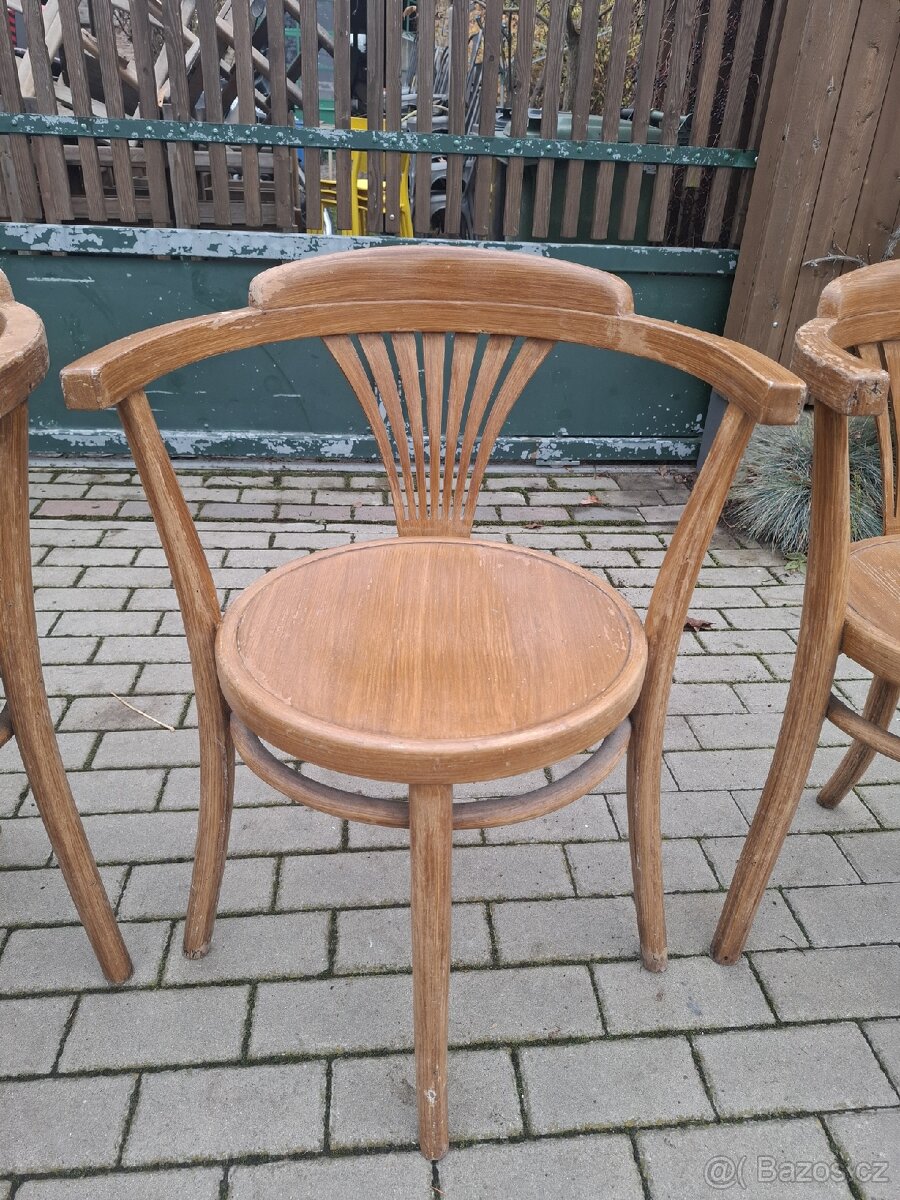 4 x židle thonet - 5