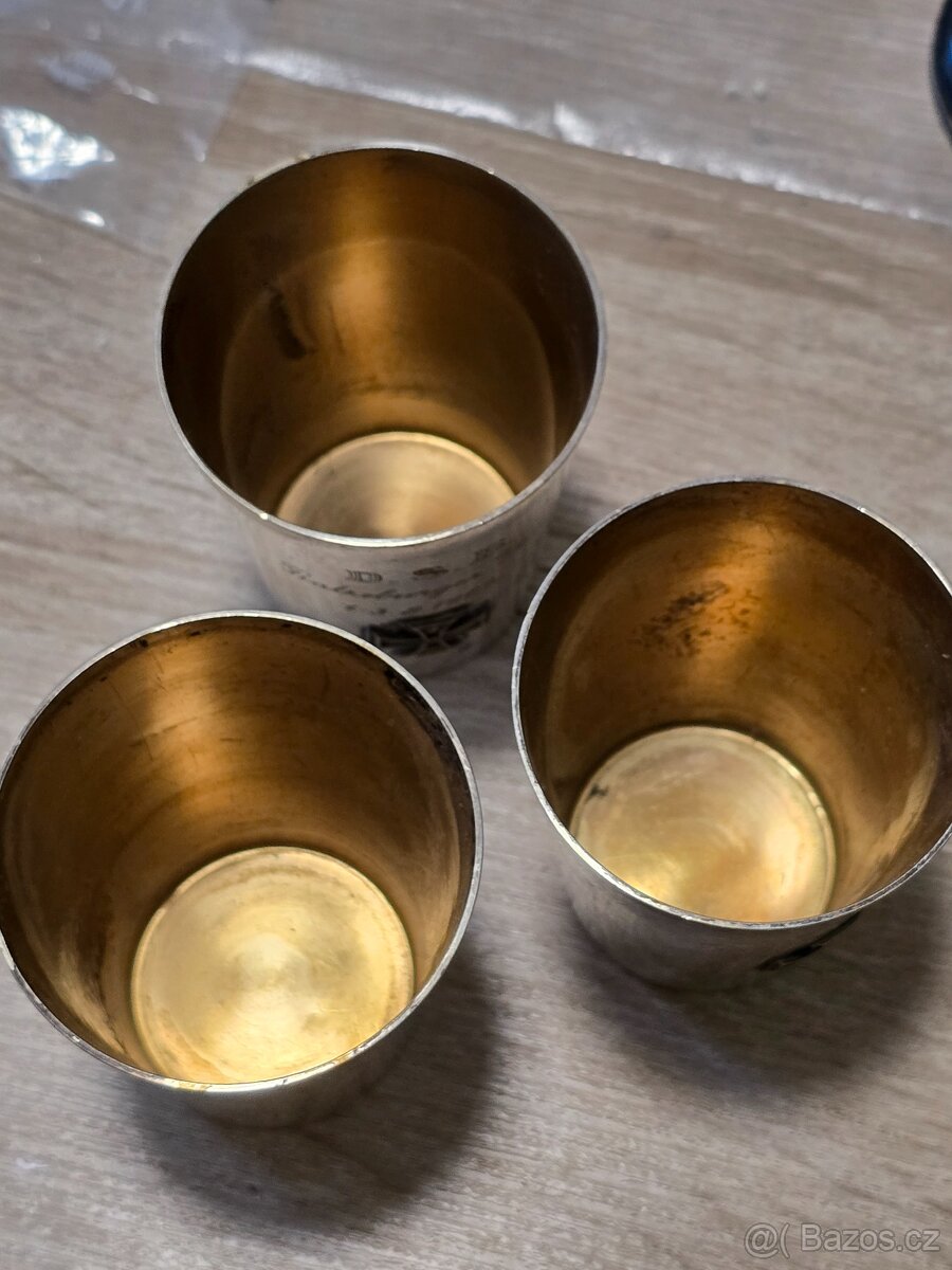 3x kalich z první světové války s železným křížem - 5