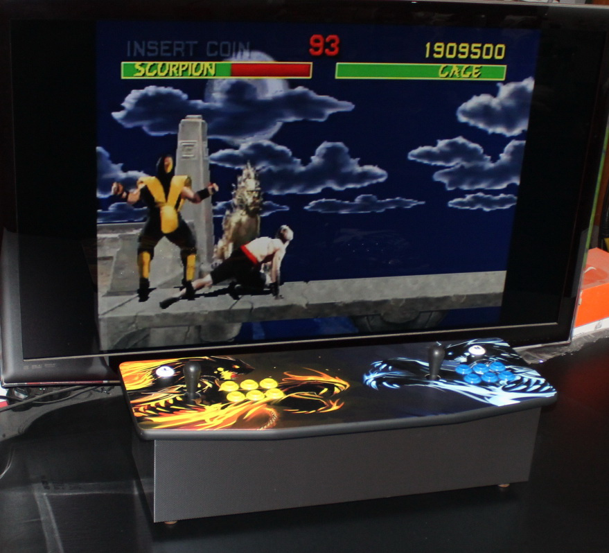 Zábavní herní automat ARCADE Panel Dragons Prototype v.3 - 5