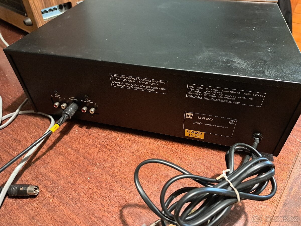 Tape deck DUAL C820 - super stav - 5