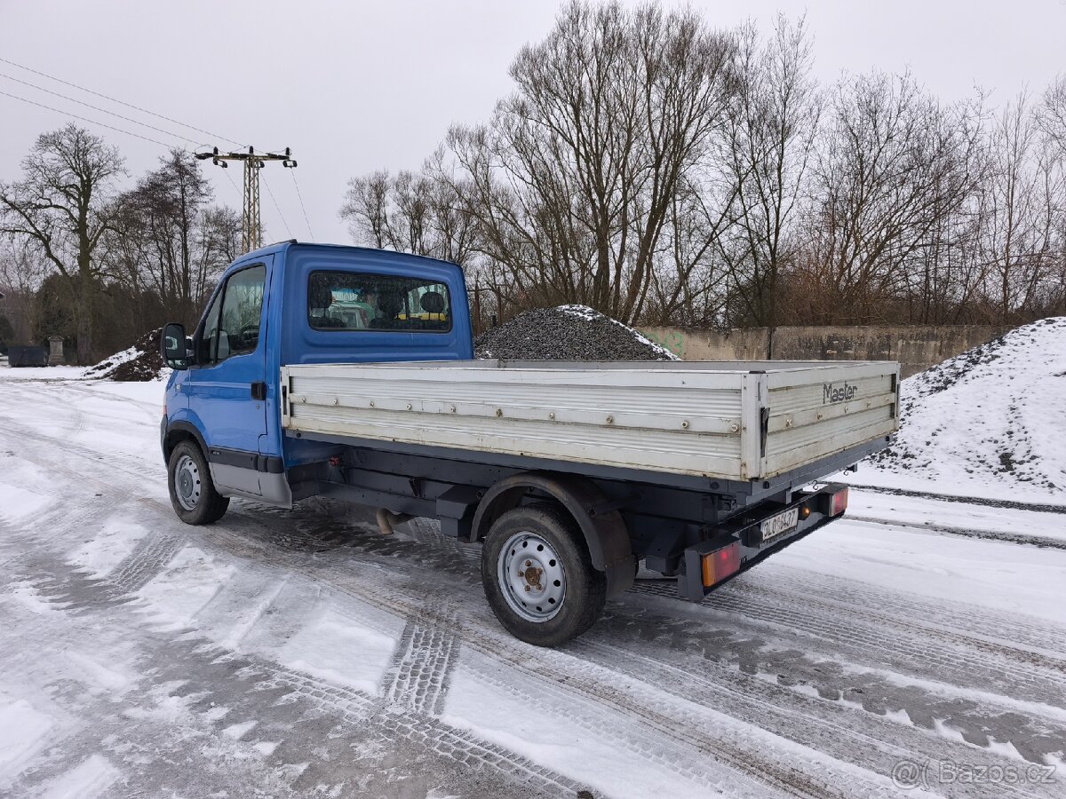 Renault Master sklápěč s plachtou - 5