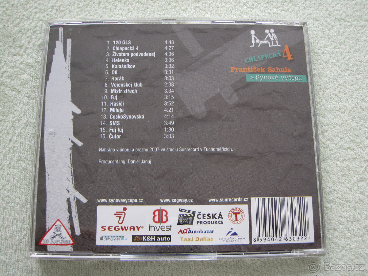 FRANTIŠEK SAHULA - CHLAPECKÁ 4 - 5