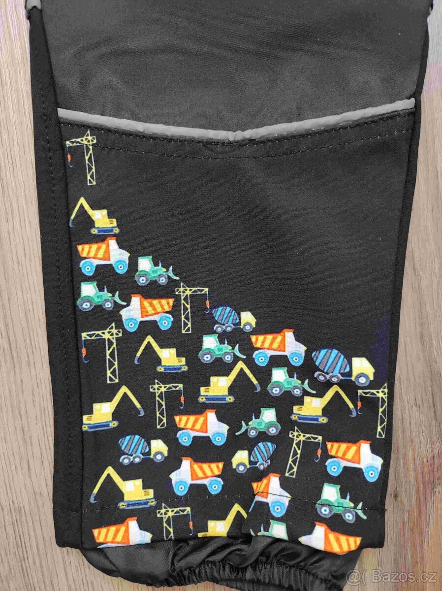 Jarní softshellové kalhoty Kugo nové - 5