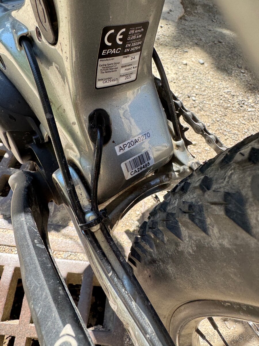 Elektrokolo Cannondale Habit NEO 4+ GRY 2021 L - 5