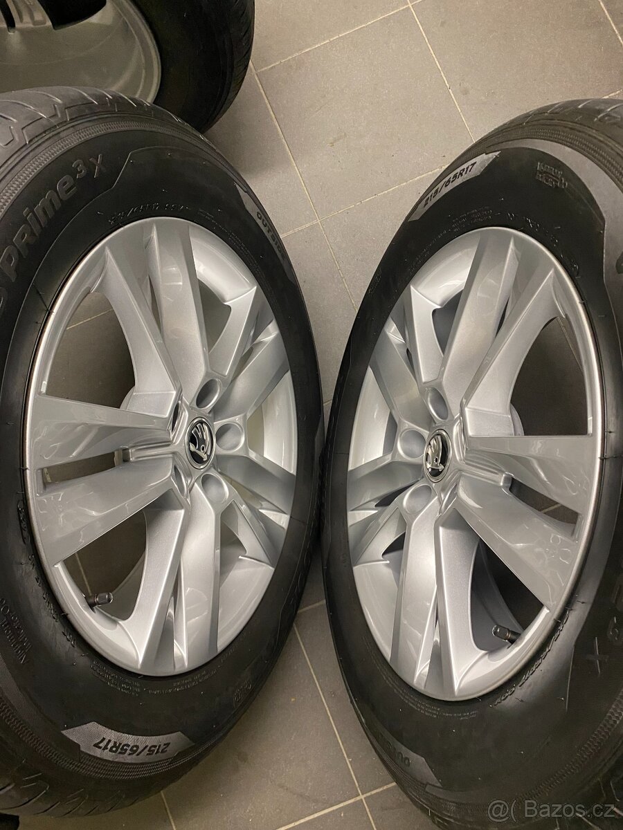 ORIGINAL ALU KOLA ŠKODA KODIAQ "MYTIKAS" 215/65/17 - 5