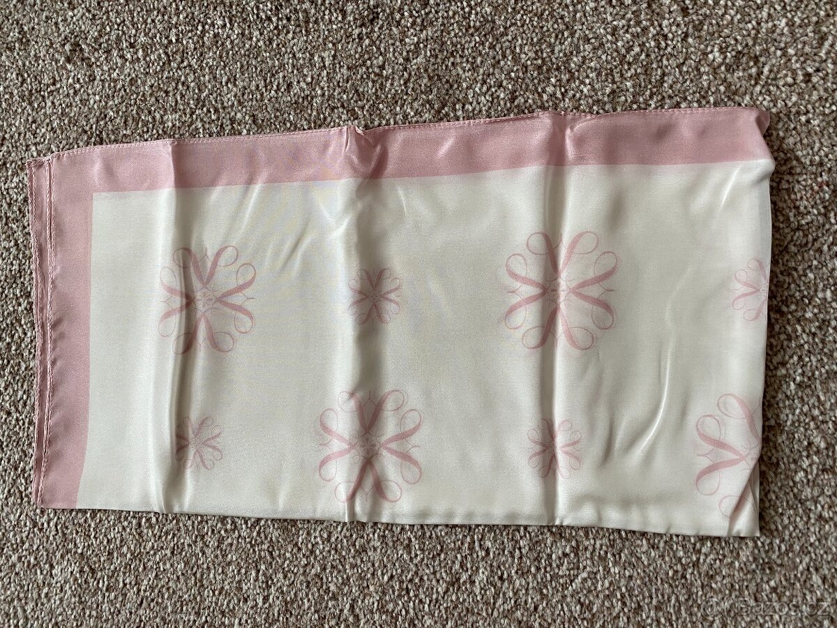 Nový dámský šátek Avon z hedvábí - decentní vzor, orig. bal. - 5