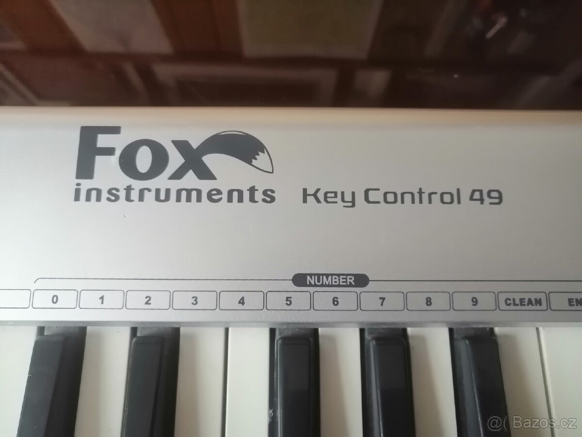 Prodám midi klávesy Fox: KeyControl 49 - 5