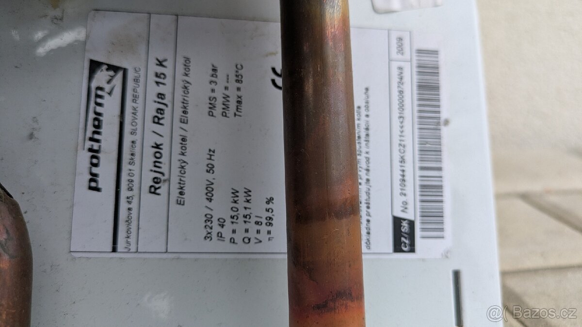 Elektrokotel Protherm rejnok 12 - 5