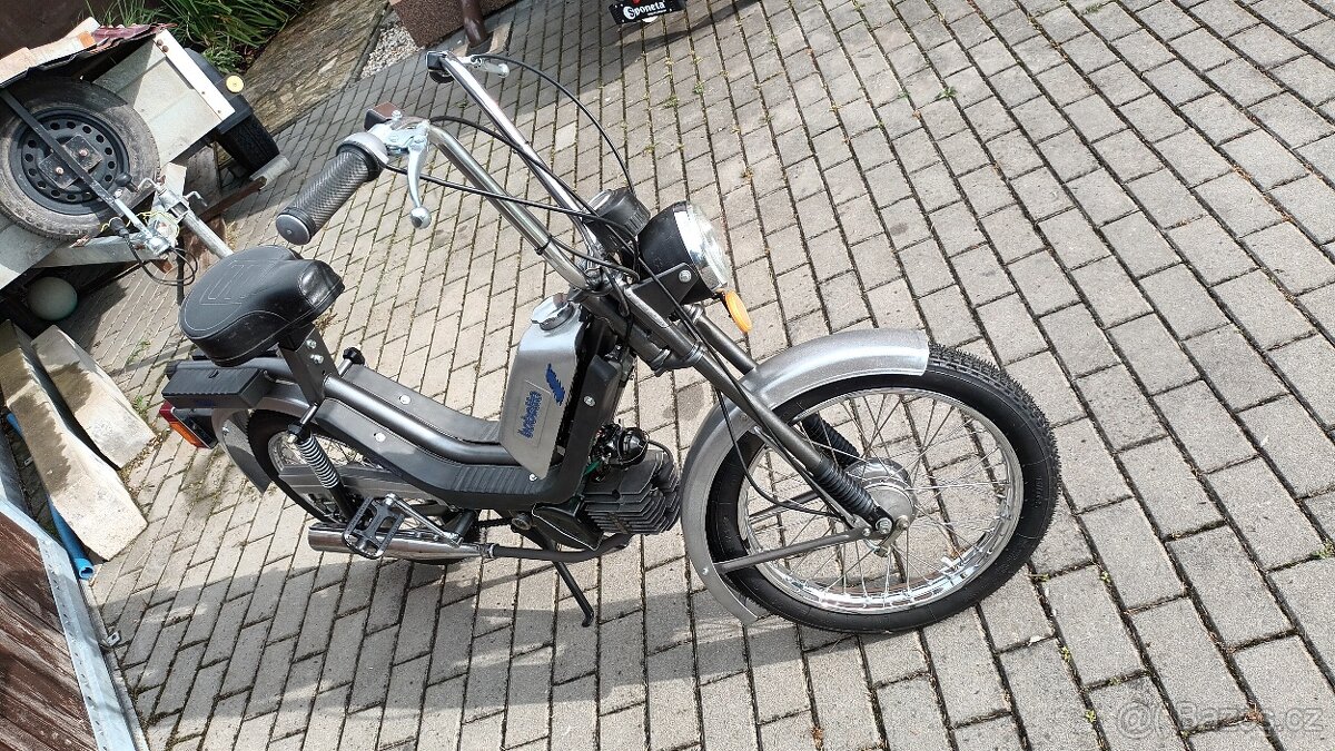 Babetta 210 - po GO a renovaci +štítek a kartička - 5