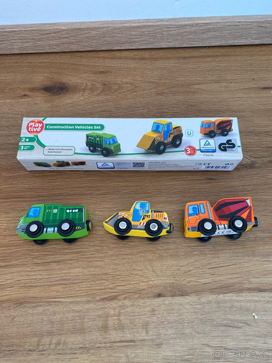 Dřevěná auta a vlak - 5