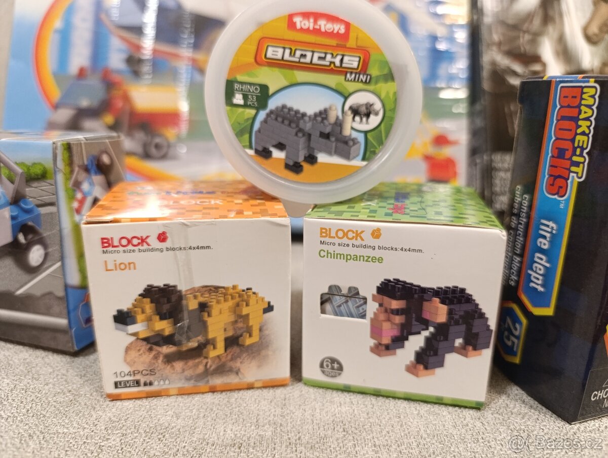 Stavebnice - hračky kompatibilní s Lego. - 5