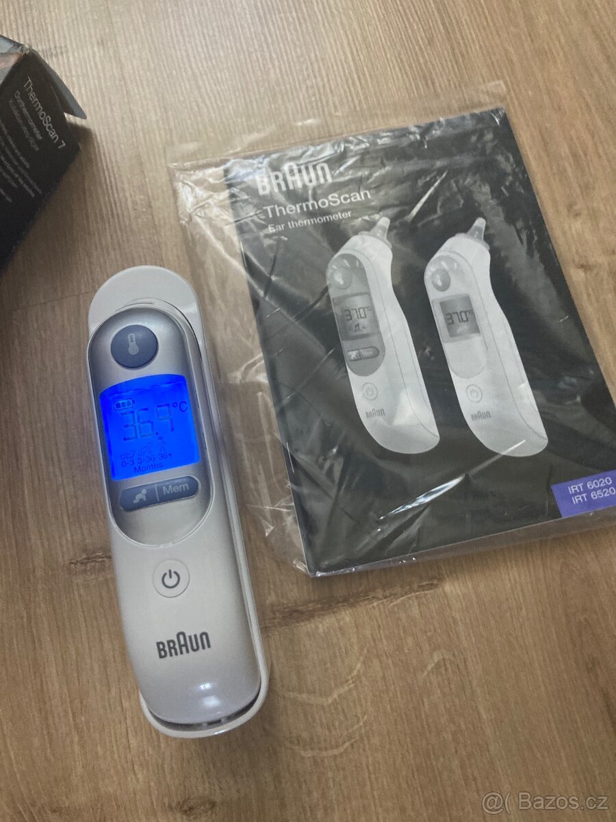 Ušní teploměr BRAUN IRT6520 - 5