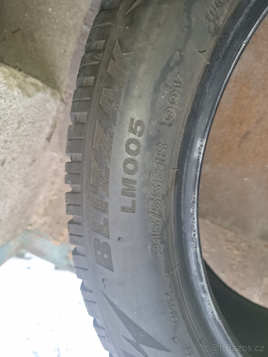 Pneu zimní 215/55 R18 99V Bridgestone - 5