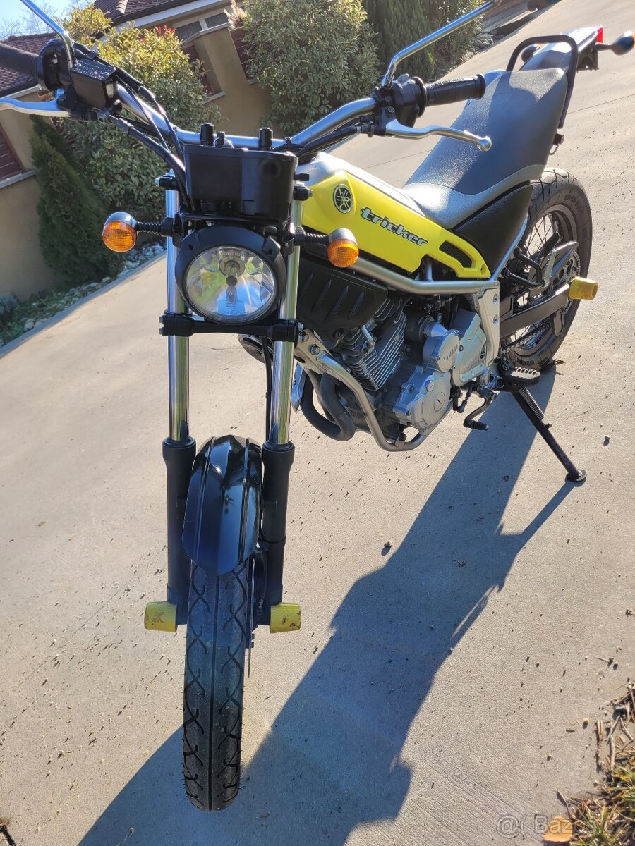 Yamaha XG 250 Tricker doklady, štartér