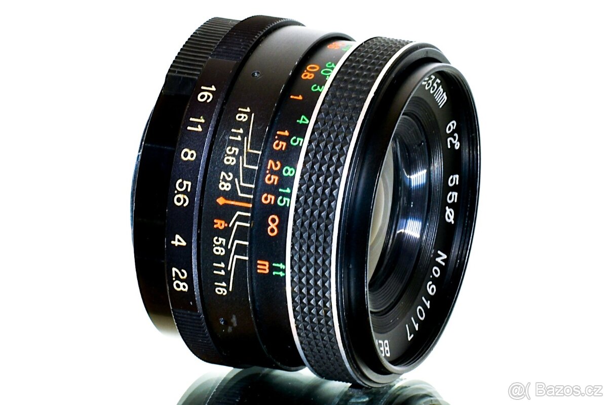 Beroflex auto 2,8/35mm W.W. M42 TOP STAV - 5