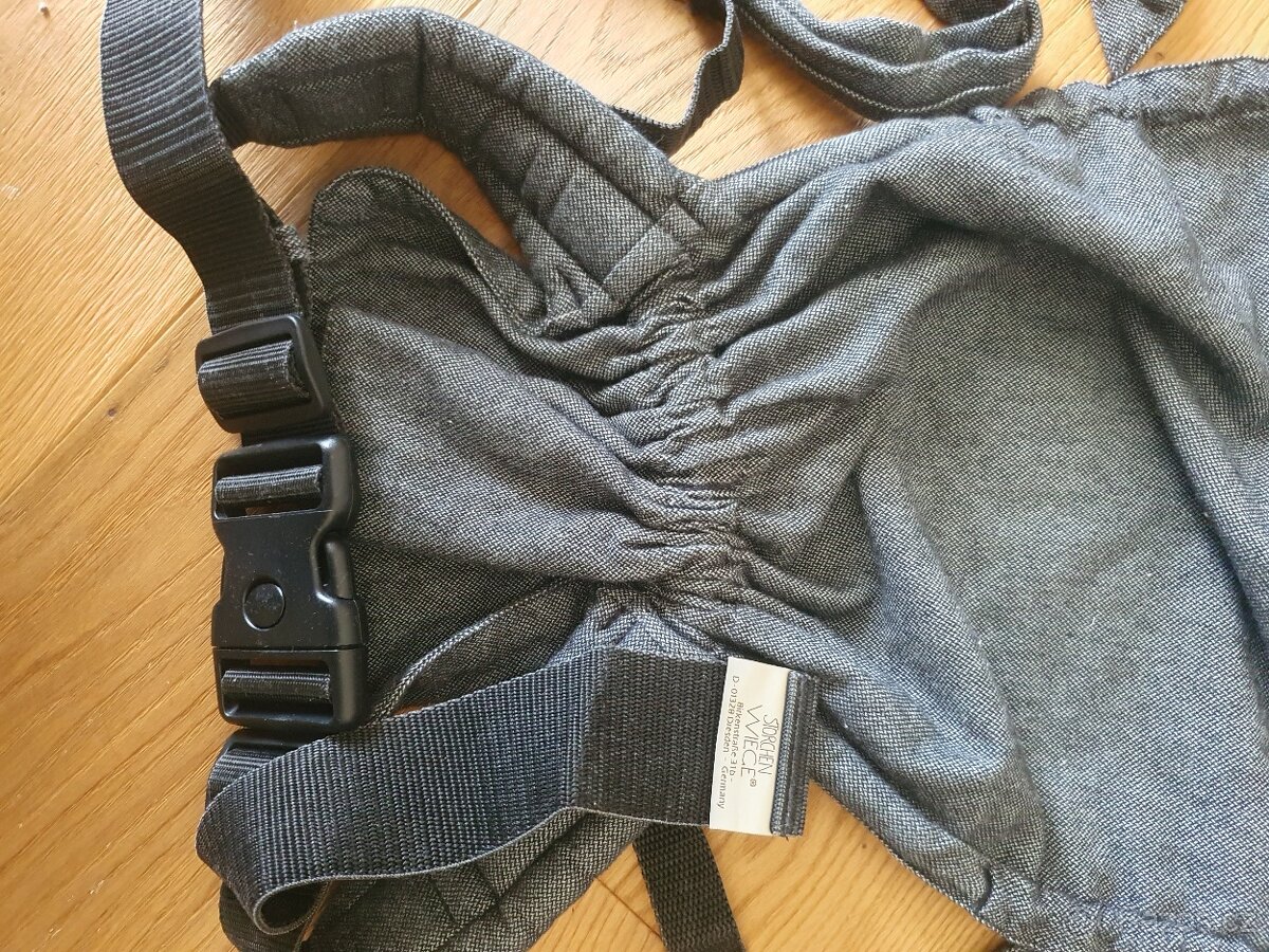 Nosítko Storchenwiege Graphit - 5