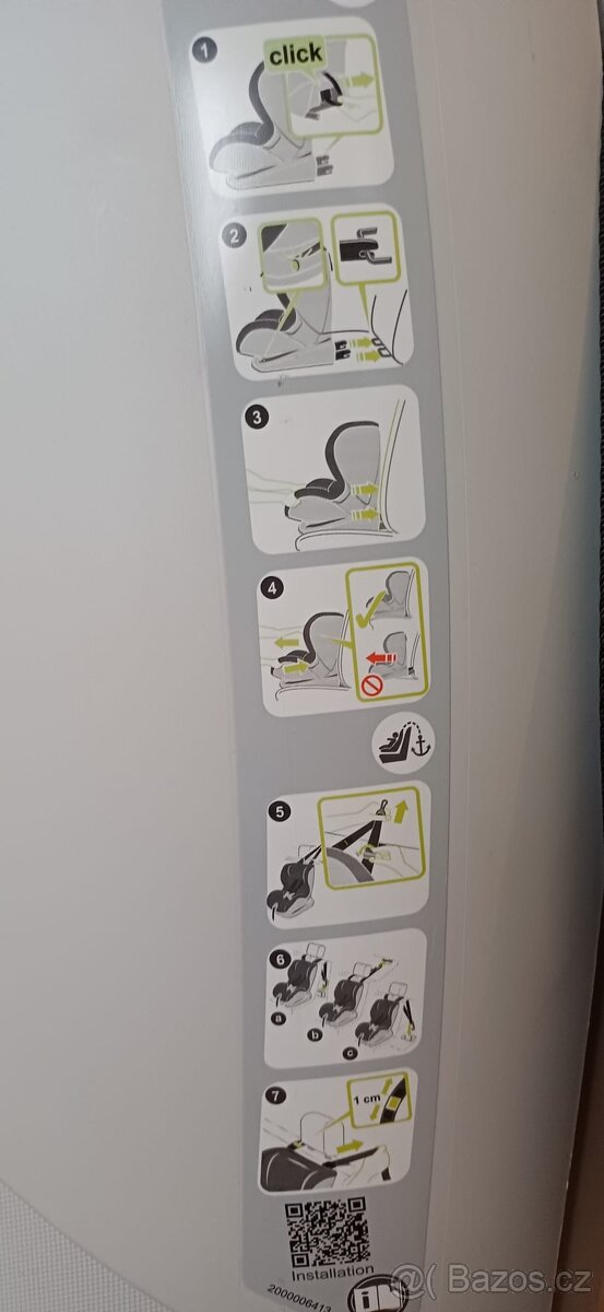 Britax Römer Trifix zebra s oušky - 5